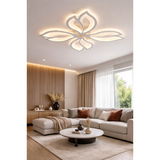  LED lustra balta,100W  DL1134 VARGO