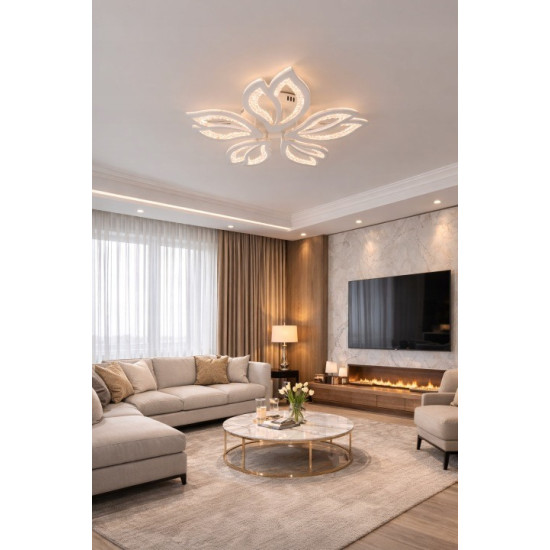 VARGO LED lustra 100W balta DL1182