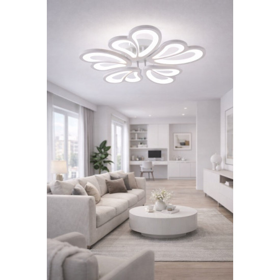 VARGO LED lustra 100W balta DL1205