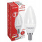 LED spuldze, C37 9W E14 6500K 855 lm