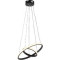 VARGO LED lustra 58W melna DL1002