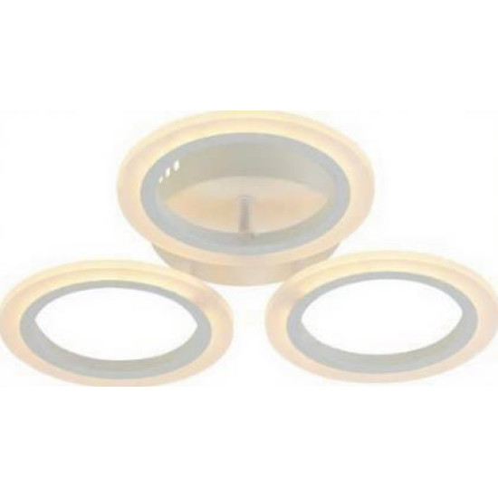 VARGO LED lustra 36W balta DL1102