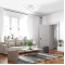 VARGO LED lustra 102W balta DL1116