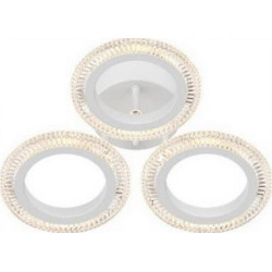 VARGO LED lustra 36W balta DL1154