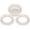 VARGO LED lustra 36W balta DL1154