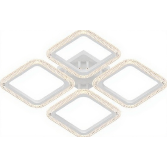 VARGO LED lustra 88W balta DL1172