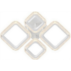 VARGO LED lustra 72W balta DL1174