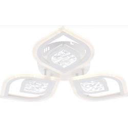VARGO LED lustra 96W balta DL1176