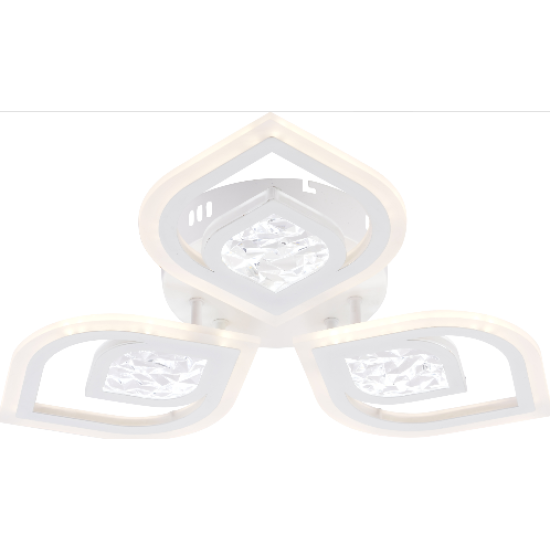 VARGO LED lustra 96W balta DL1176