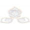 VARGO LED lustra 96W balta DL1176