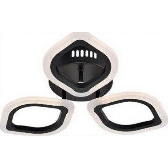VARGO LED lustra 36W melna DL1186