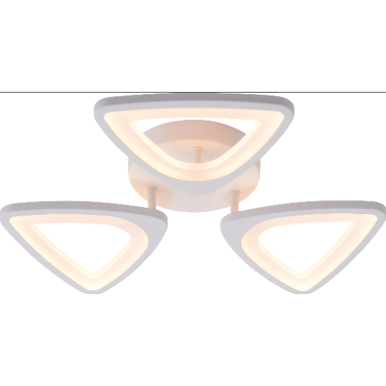 VARGO LED lustra 60W balta DL1193