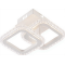 VARGO LED lustra 28W balta DL1221