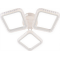 VARGO LED lustra 66W balta DL1225