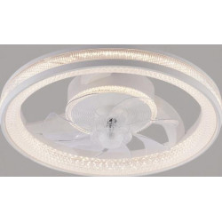 VARGO griestu ventilators ar lampu 82W balta DL1374