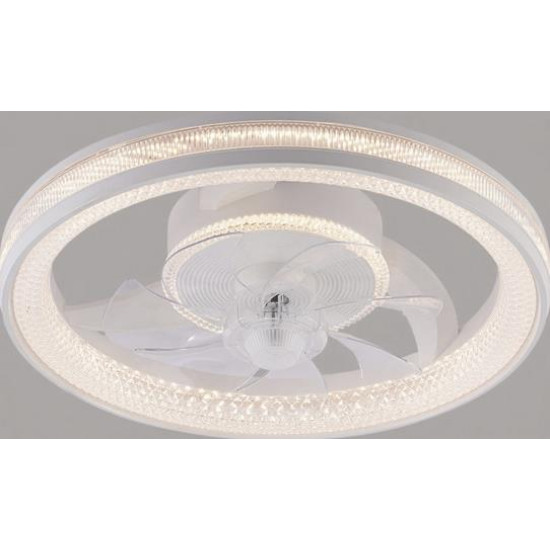VARGO griestu ventilators ar lampu 82W balta DL1374