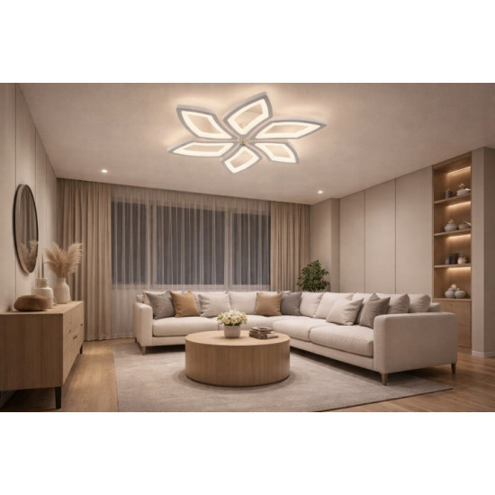 VARGO LED lustra 108W balta DL1211