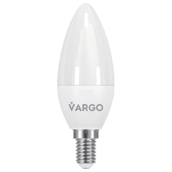 LED spuldze, C37 9W E14 6500K 855 lm