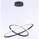 VARGO LED lustra 58W melna DL1002