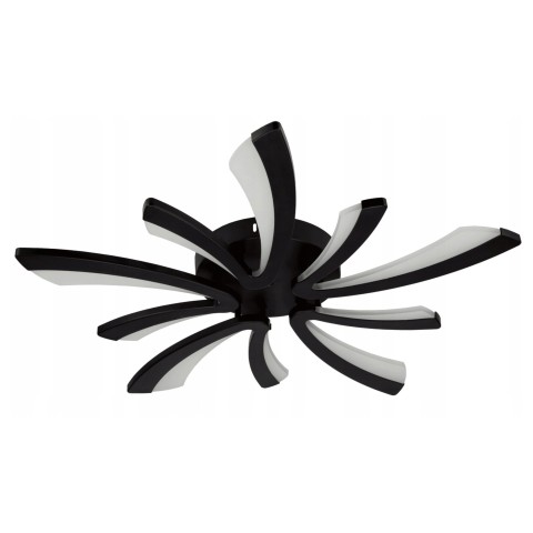 LED chandelier for hallway, VARGO 70W black DL1014 LED chandelier for hallway, VARGO 70W black DL1014