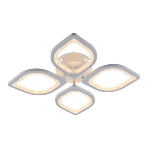 LED chandelier for bedroom, VARGO 80W white DL1112 LED chandelier for bedroom, VARGO 80W white DL1112