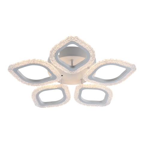 LED chandelier for living room, VARGO 60W white DL1114 LED chandelier for living room, VARGO 60W white DL1114