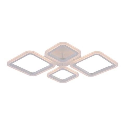 LED chandelier for bedroom, VARGO 72W white DL1126 LED chandelier for bedroom, VARGO 72W white DL1126