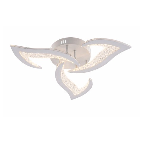 LED chandelier with remote control, VARGO 42W white DL1150 LED chandelier with remote control, VARGO 42W white DL1150