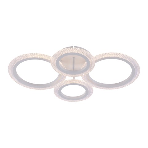 LED chandelier for bedroom, VARGO 64W white DL1158 LED chandelier for bedroom, VARGO 64W white DL1158