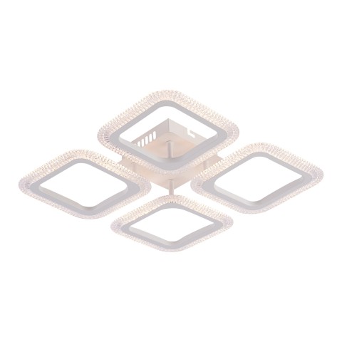 LED chandelier for bedroom, VARGO 56W white DL1169 LED chandelier for bedroom, VARGO 56W white DL1169