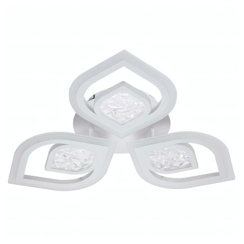 LED chandelier for bedroom, VARGO 96W white DL1176 LED chandelier for bedroom, VARGO 96W white DL1176