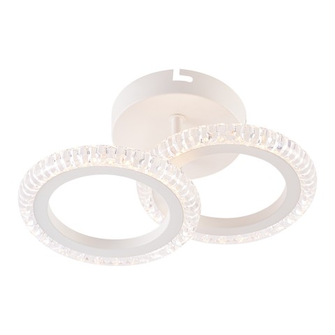 LED chandelier for bedroom, VARGO 24W white DL1213 LED chandelier for bedroom, VARGO 24W white DL1213