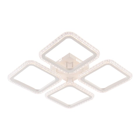 LED chandelier with remote control, VARGO 88W white DL1228 LED chandelier with remote control, VARGO 88W white DL1228