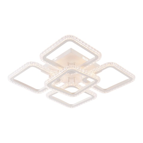 LED chandelier for bedroom, VARGO 110W white DL1229 LED chandelier for bedroom, VARGO 110W white DL1229