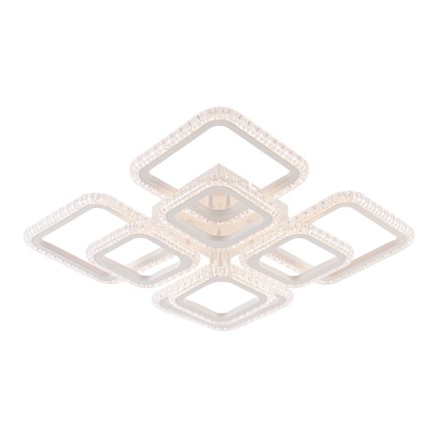 LED chandelier with remote control, VARGO 144W white DL1231 LED chandelier with remote control, VARGO 144W white DL1231