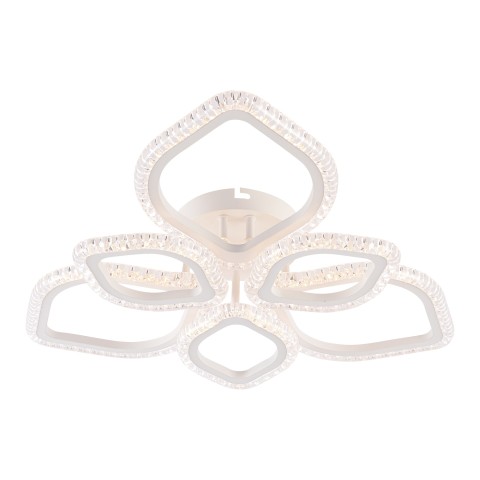 LED chandelier for living room, VARGO 84W white DL1236 LED chandelier for living room, VARGO 84W white DL1236