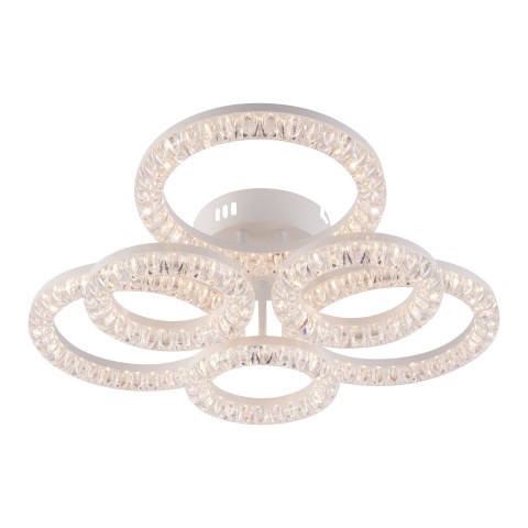 LED chandelier for living room, VARGO 120W white DL1240 LED chandelier for living room, VARGO 120W white DL1240