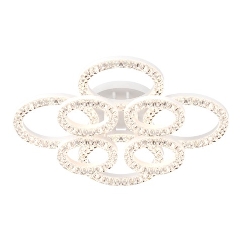 LED chandelier with remote control, VARGO 160W white DL1241 LED chandelier with remote control, VARGO 160W white DL1241
