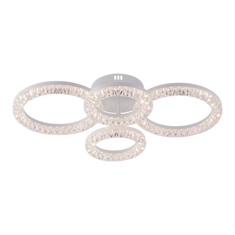 LED chandelier for dining room, VARGO 80W white DL1242 LED chandelier for dining room, VARGO 80W white DL1242