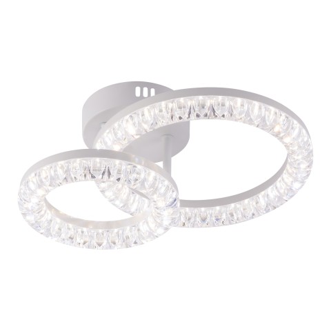 LED chandelier for bedroom, VARGO 40W white DL1244 LED chandelier for bedroom, VARGO 40W white DL1244