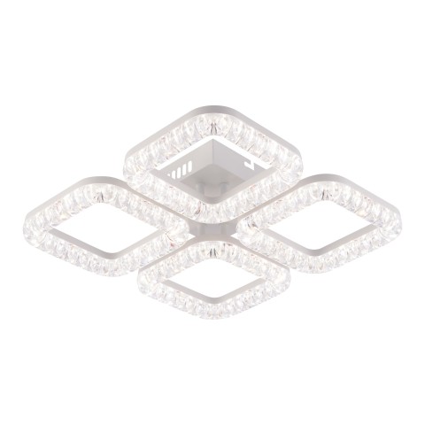 LED chandelier for bedroom, VARGO 80W white DL1248 LED chandelier for bedroom, VARGO 80W white DL1248