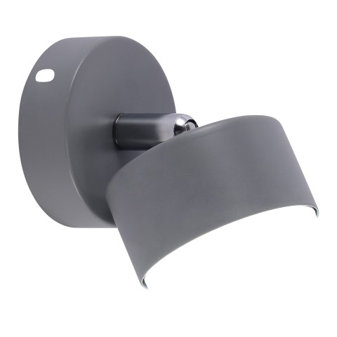 Wall light for living room, VARGO 1×GX53 grey DL1262 Wall light for living room, VARGO 1×GX53 grey DL1262