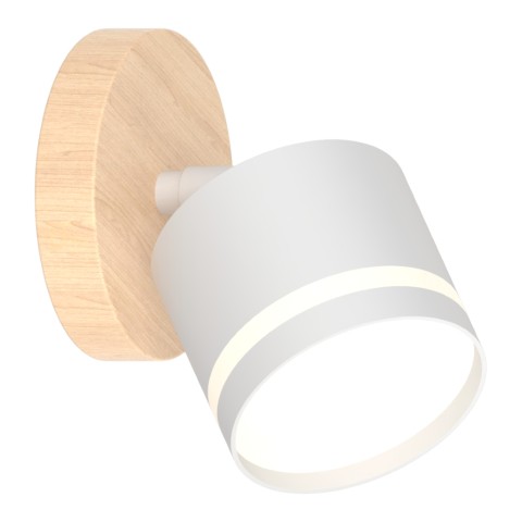 Wall light for living room, VARGO 1×GX53 white DL1265 Wall light for living room, VARGO 1×GX53 white DL1265