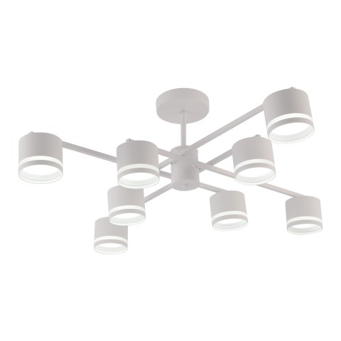 Chandelier for dining room, VARGO 8×GX53 white DL1271 Chandelier for dining room, VARGO 8×GX53 white DL1271