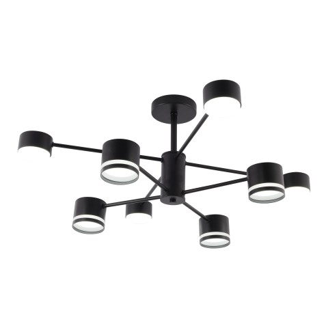 Chandelier for kitchen, VARGO 8×GX53 black DL1275 Chandelier for kitchen, VARGO 8×GX53 black DL1275