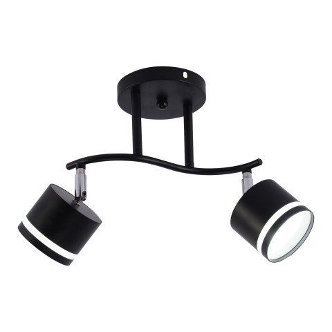 Ceiling light for kitchen, VARGO 2×GX53 black DL1284 Ceiling light for kitchen, VARGO 2×GX53 black DL1284