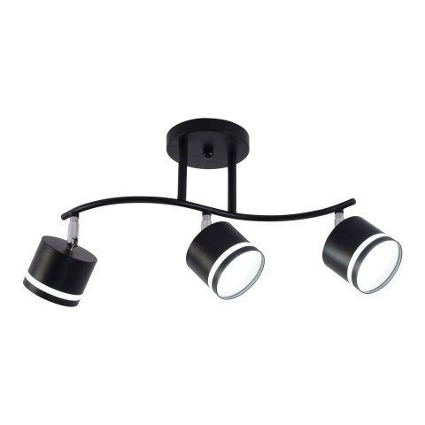Ceiling light for kitchen, VARGO 3×GX53 black DL1287 Ceiling light for kitchen, VARGO 3×GX53 black DL1287