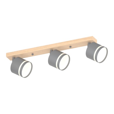 Ceiling light for kitchen, VARGO 3×GX53 grey DL1295 Ceiling light for kitchen, VARGO 3×GX53 grey DL1295