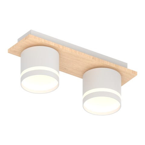 Ceiling light for hallway, VARGO 2×GX53 white DL1298 Ceiling light for hallway, VARGO 2×GX53 white DL1298