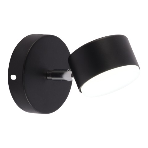 Wall light for hallway, VARGO 1×GX53 black DL1312 Wall light for hallway, VARGO 1×GX53 black DL1312